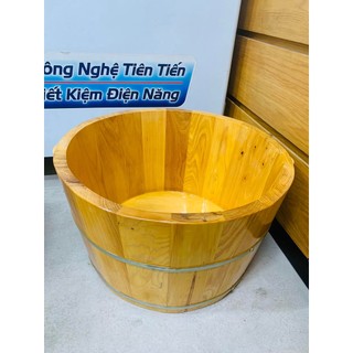 Chậu gỗ ngâm