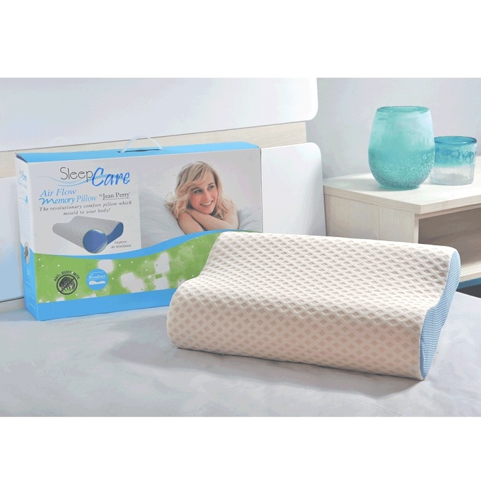 Gối nằm Jean Perry Memory Foam Sleepcare Contour 53,5x36x12,5/10,5cm