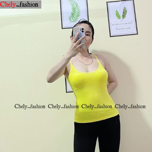 Áo thun hai dây nữ, áo thun nữ dáng ôm có size đại  chất cotton thun co giản  chely_fashion