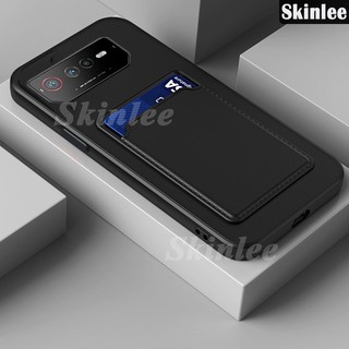 Ốp Điện Thoại Silica Gel Kiểu Ví Đựng Tiền Xu Thiết Kế Mới Dành Cho Asus Rog Phone 6D 6 Pro Asus Rog 6 Pro 6D