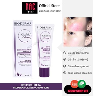 Kem phục hồi da Bioderma Cicabio Cream 40ml - NAC BEAUTY