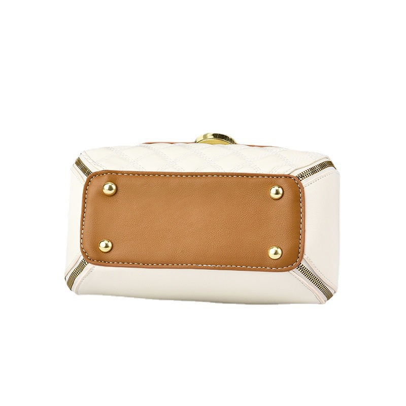 Túi Xách Đeo Vai Hình Vuông Cỡ Nhỏ Thêu Họa Tiết Đơn Giản Phong Cách Hàn Quốc Thời Trang Cho Nữ