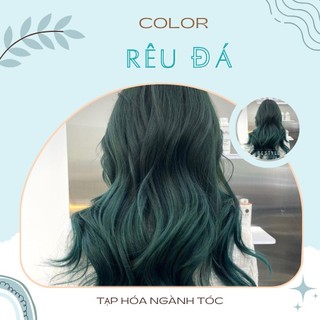 Thuốc nhuộm tóc màu Rêu Đá + kèm trợ nhuộm