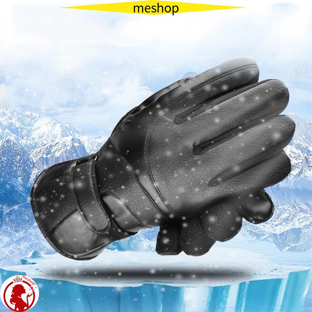 Găng Tay Nhung Trượt Tuyết / Leo Núi Chống Trượt Không Thấm Nước