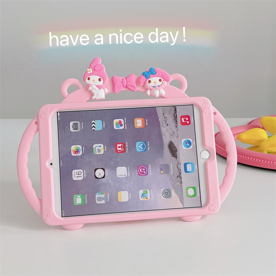 Ốp Máy Tính Bảng Silicone Mềm Chống Sốc In Hình Cáo Phi Hành Gia Cho iPad 10th Gen 2022 10.9inch