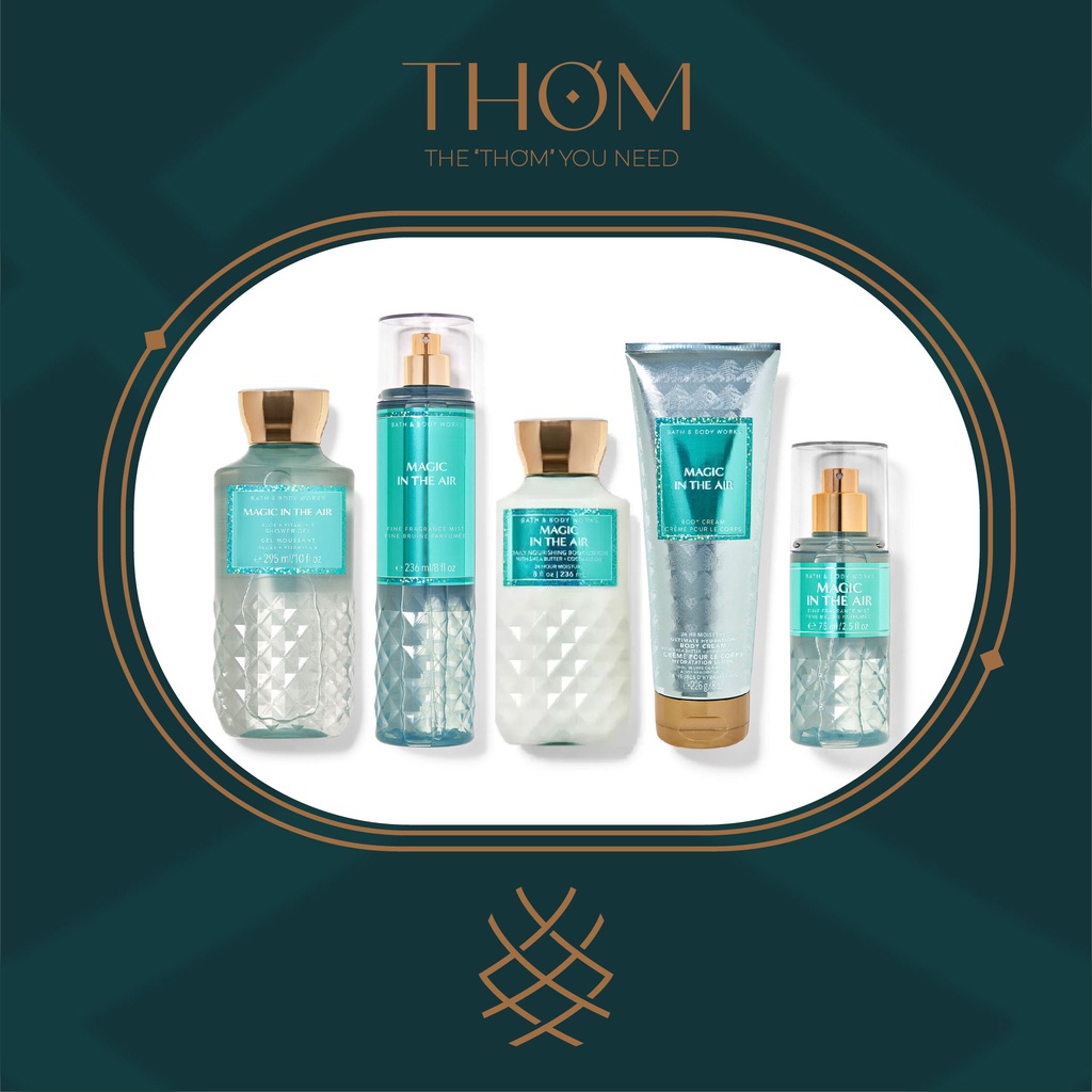 MAGIC IN THE AIR | Sản Phẩm Tắm Dưỡng Xịt Thơm Toàn Thân Bath & Body Works