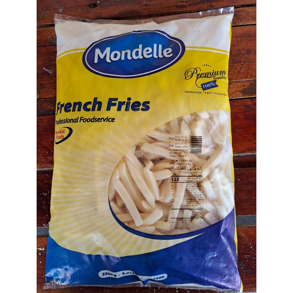 KHOAI TÂY MONDELLE (sợi 10mm) gói 2.5kg