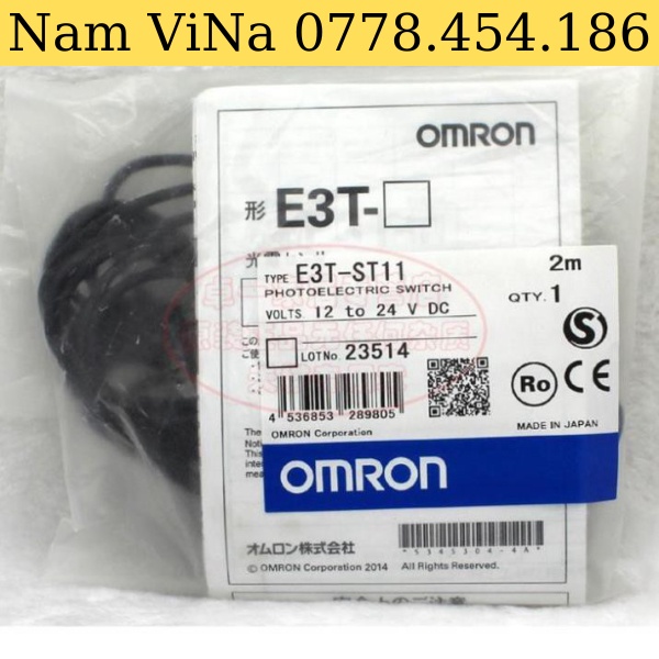 [Xuất vat] Cảm biến quang . E3T-ST11 2M
