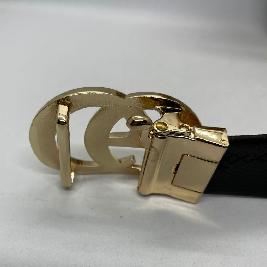 Thắt Lưng Nam - Dây Nịt Nam chữ G-G dày đẹp,mặt khóa bằng thép không gỉ sành điệu.