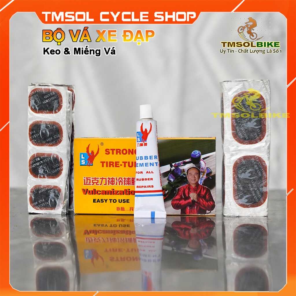 Bộ Keo + Miếng Vá Xe Đạp Keo Vá Xe Đạp Xe Máy