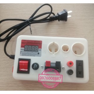 Thiết bị đo công suất bóng đèn đa năng, có màn hình hiển thị