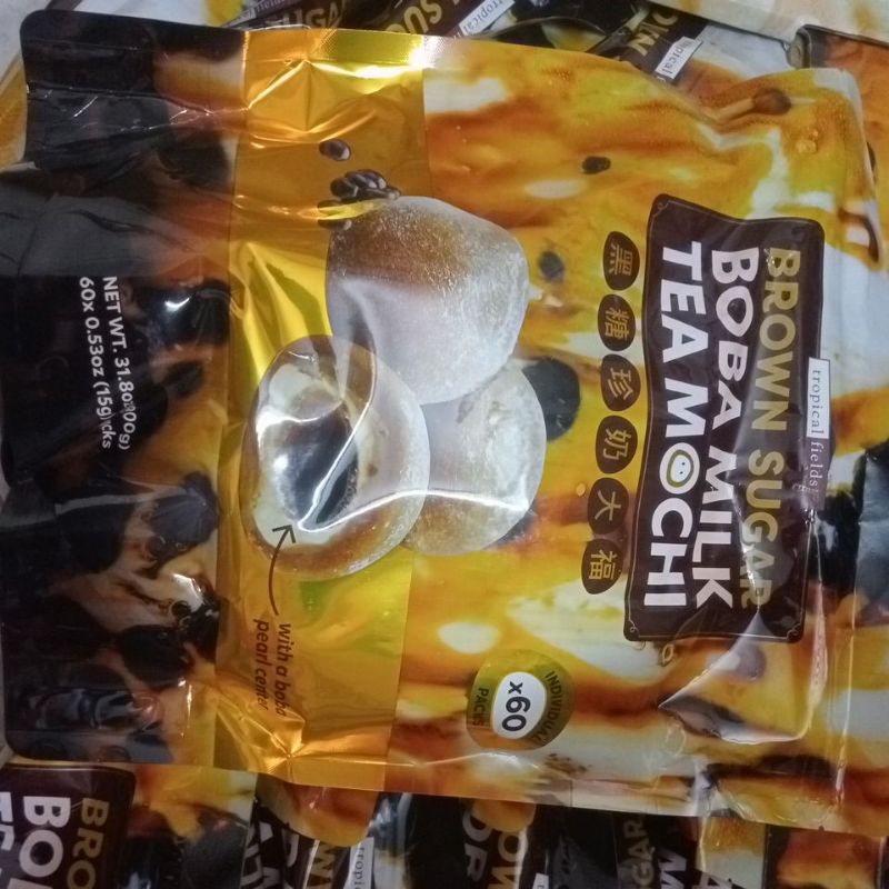 Bánh mochi trà sữa trân châu 900 g date cuối t12/24