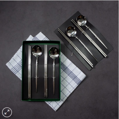 Bộ đũa thìa 8 món Dreamer inox304 cao cấp DCS-01 đạt chuẩn châu Âu