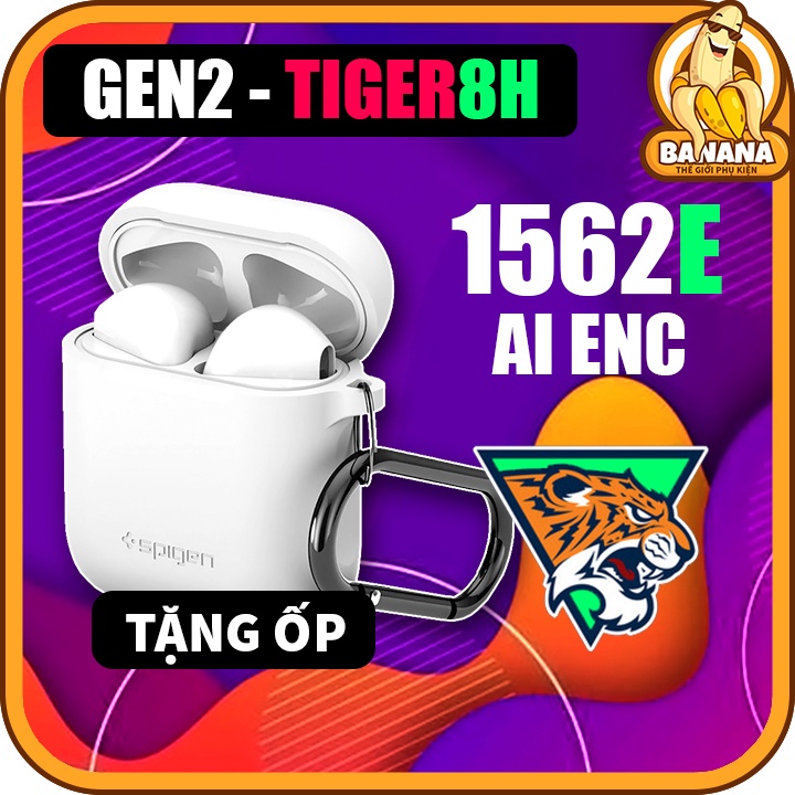 Gen2 1562E Best ENC - Tai Nghe Bluetooth Hổ Vằn - Bảo Hành 1 Đổi 1