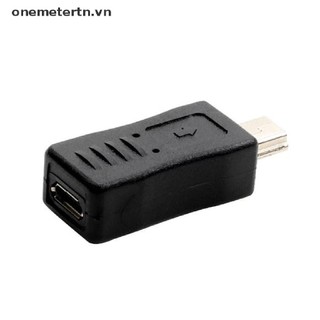 Onemetertn Đen Micro USB Nữ Sang USB Nam Adapter Sạc Chuyển Đổi Bộ Chuyển Đổi VN