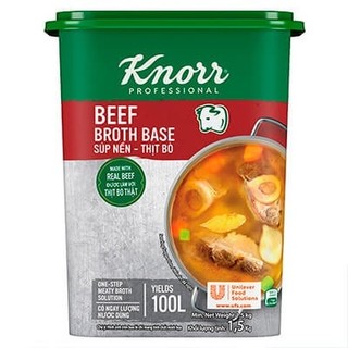SÚP NỀN THỊT BÒ KNORR HỘP 1.5KG