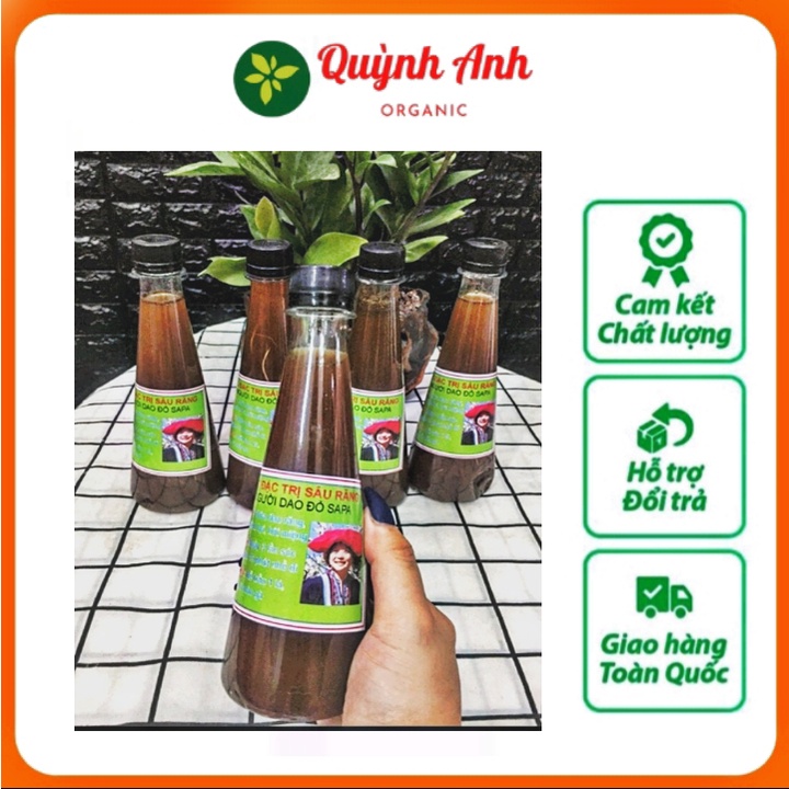 Ttrị sâu răng người Dao đỏ sapa , dung dịch nước súc miệng ngừa sâu răng