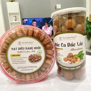 HẠT ĐIỀU RANG MUỐI HỘP 500GR