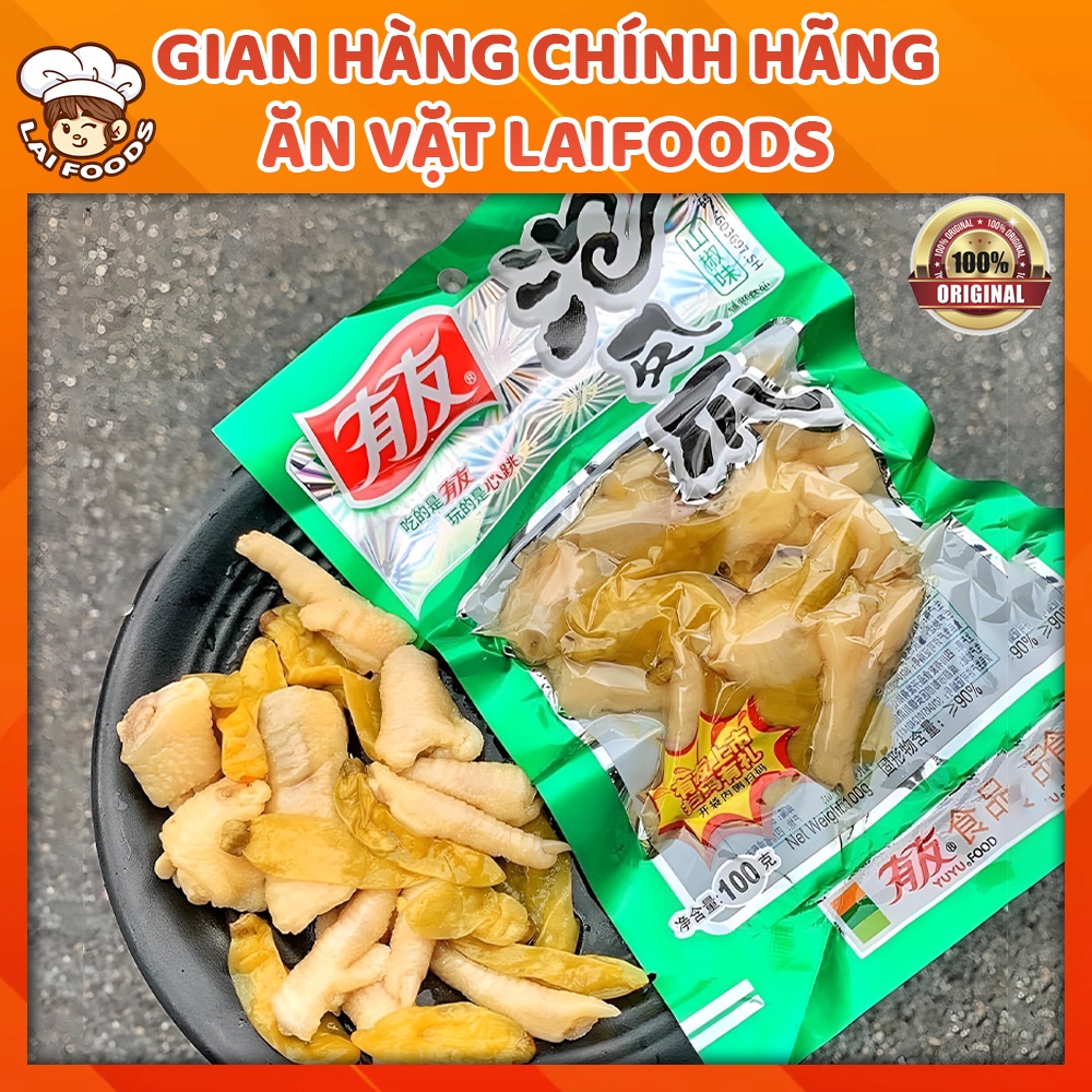 [HOT] Chân Gà Cay 😍 YUYU Trùng Khánh 👍 180g