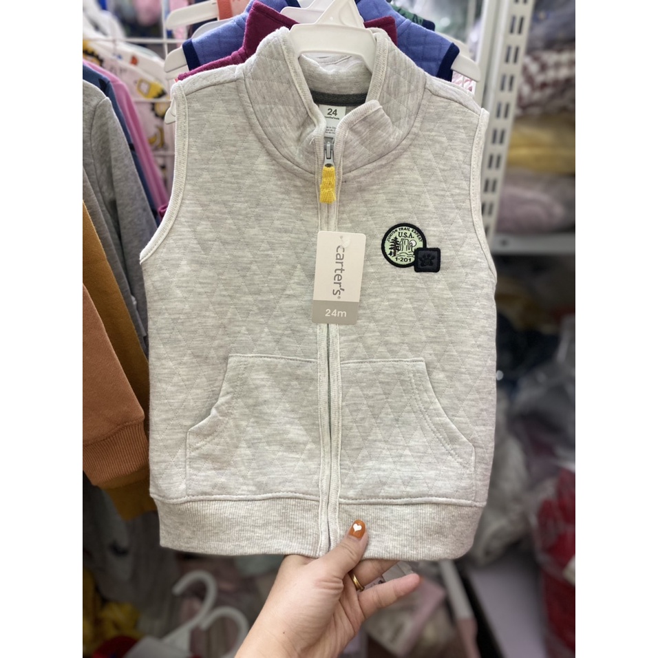 Áo Ghile Carters Sơ Sinh Cho Bé Trai/ Bé Gái Size 9M-3Y