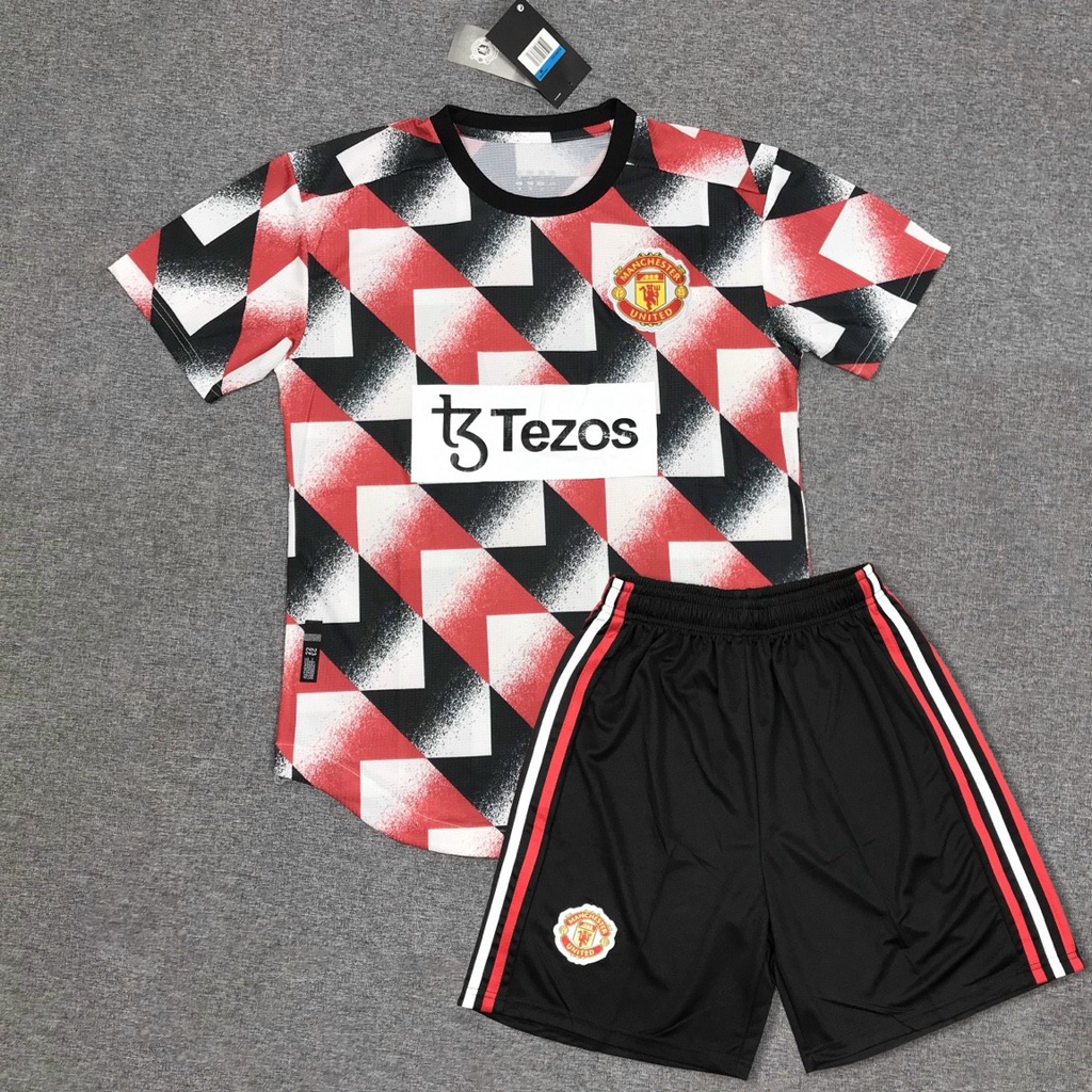 Áo Bóng Đá CLB Manchester United-Vải Gai Thái cao cấp