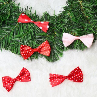 Set 10 Nơ Giáng Sinh Trang Trí Noel