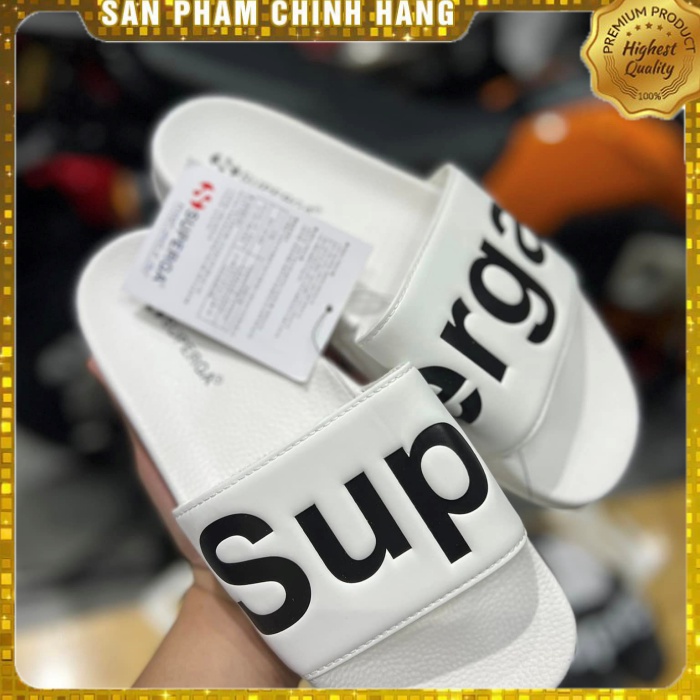 [Chính hãng-FAKE đền gấp 10] Dép Quai Ngang Superga S111I3WA0Y S111I3W909 S111I3W910 🔴Giảm 20K Khi Nhập Mã 🔴