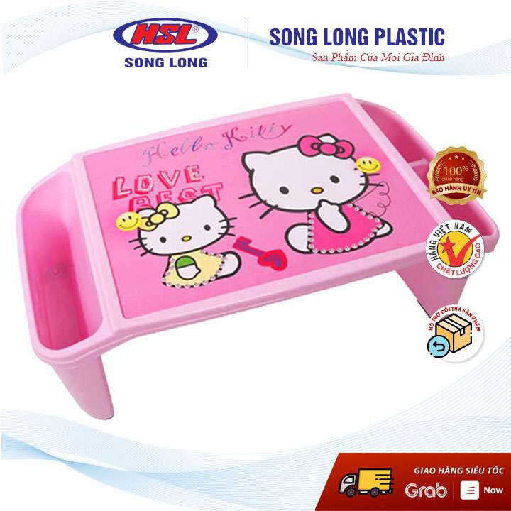 Bàn tập tô màu trẻ em size nhỏ nhựa cao cấp ( màu và hình ngẫu nhiên ) - 2776-Song Long Plastic