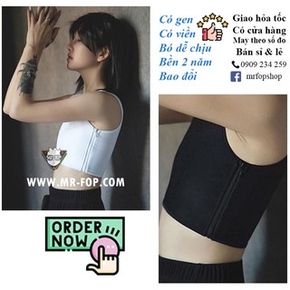 Áó nịt ngực dây kéo hông trái Tomboy Transguy Mr Fop