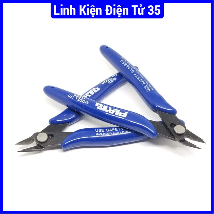 Kìm cắt chân linh kiện Plato 170 kích thước 125mm