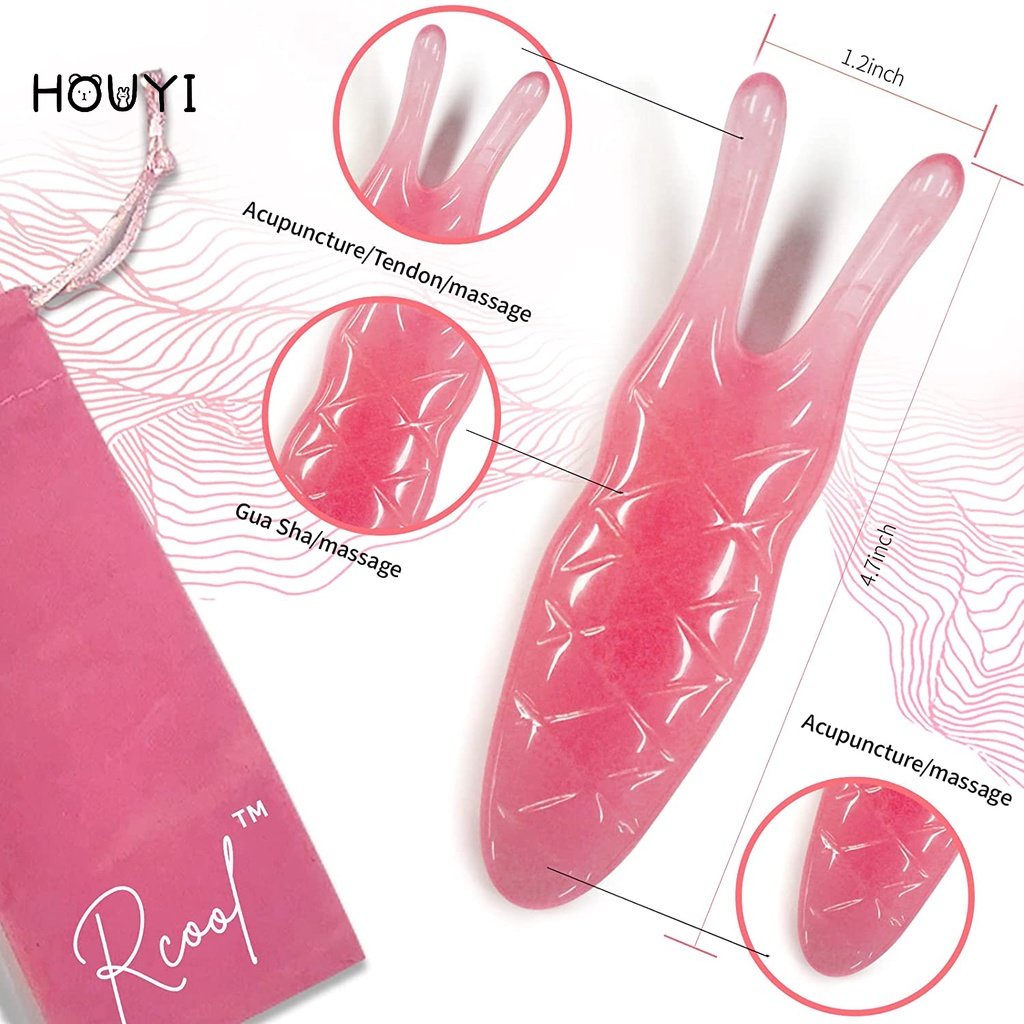 Thanh mát xa mũi bằng nhựa resin có đầu lăn tiện dụng