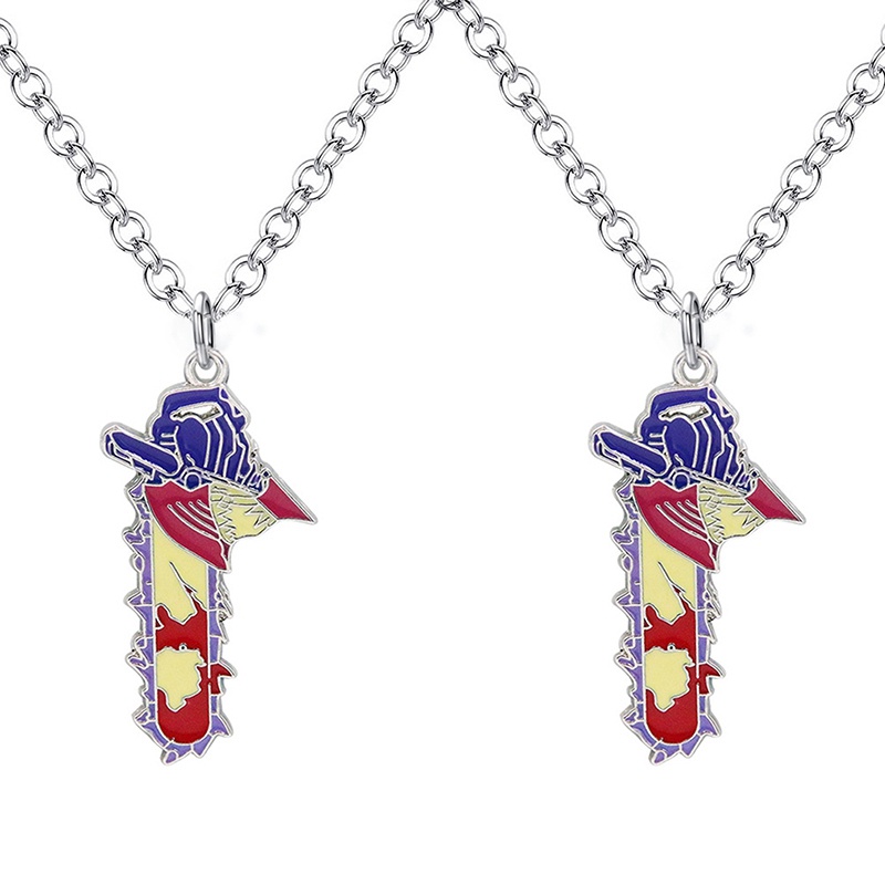 Vòng cổ Mặt Hình Nhân Vật Anime Chainsaw Man Dễ Thương