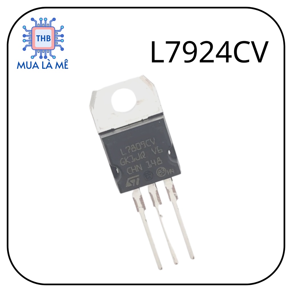 IC 7924 IC ổn áp -24V, IC L7924CV.