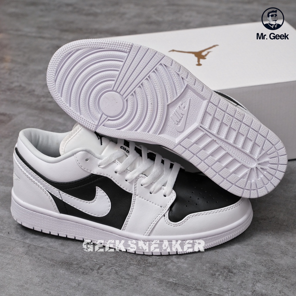 Giày Sneaker Cổ Thấp Air Jordan 1 Low " Panda " | White Black
