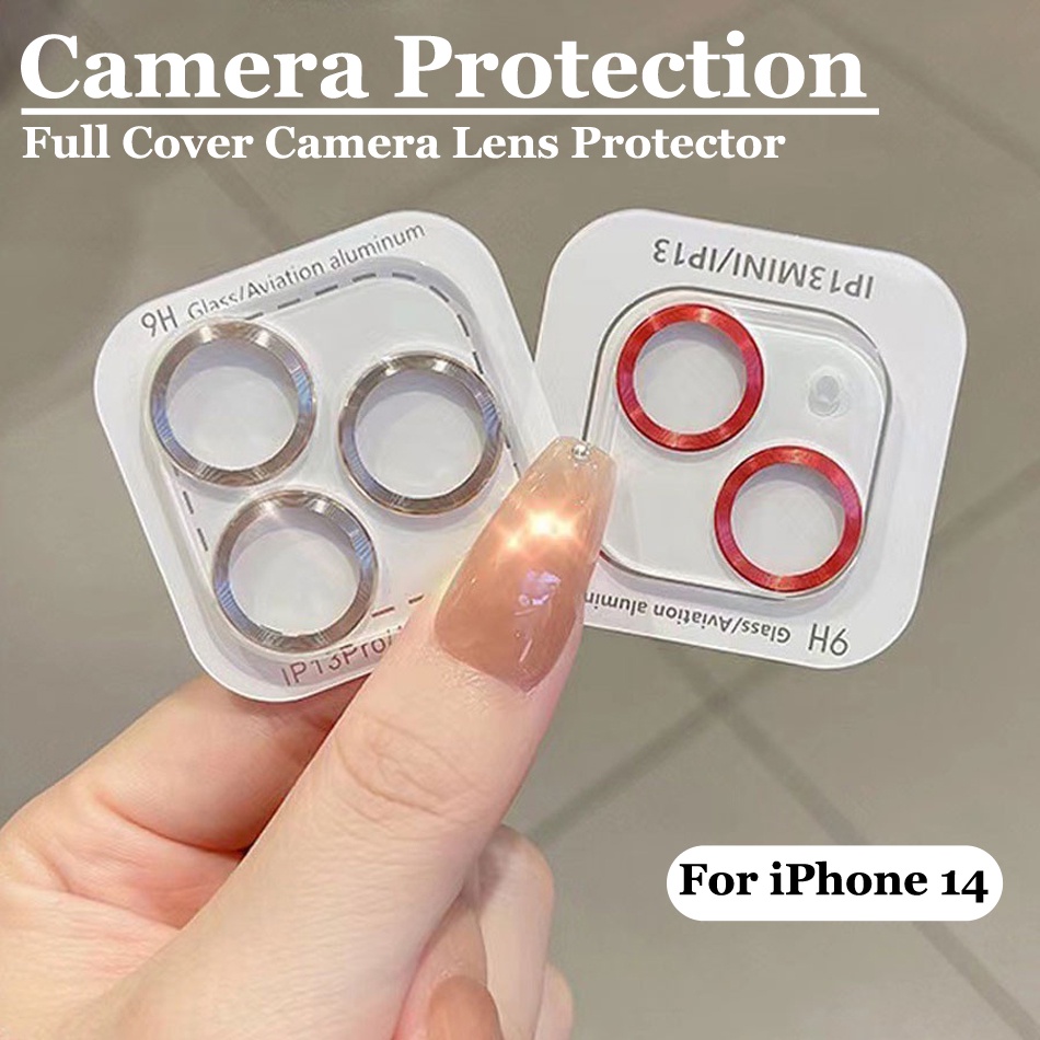 Miếng Dán Cường Lực Bảo Vệ Camera Cho iPhone 14 Plus Pro Max