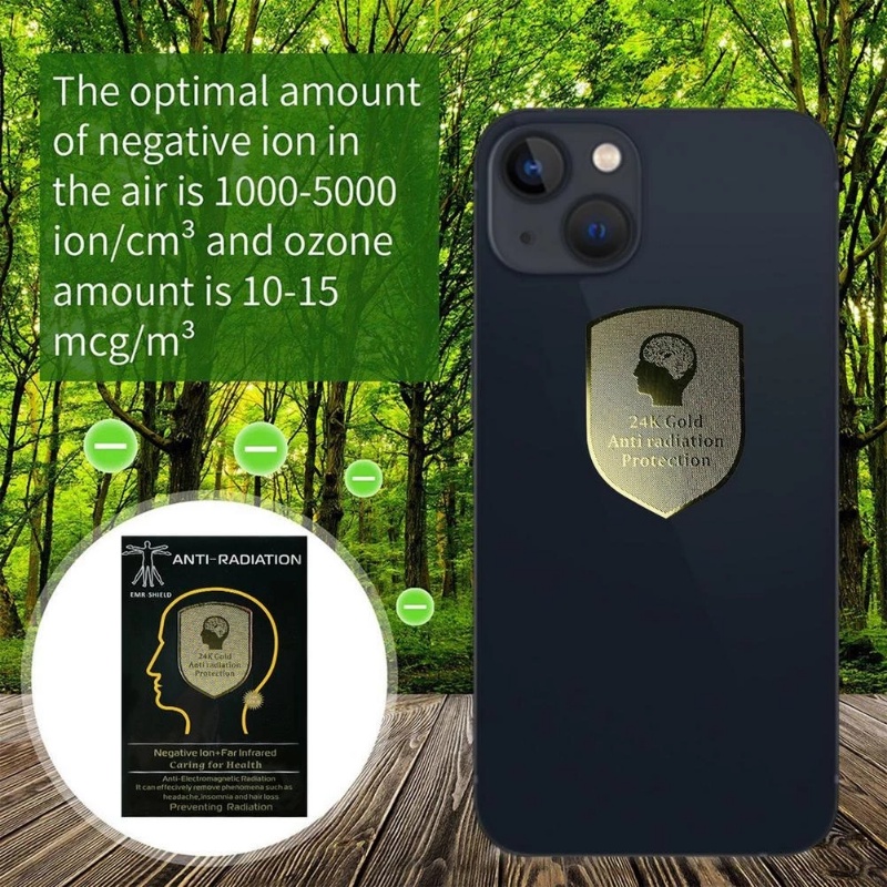 Miếng Dán Chống Bức Xạ EMF Bảo Vệ Điện Thoại Di Động