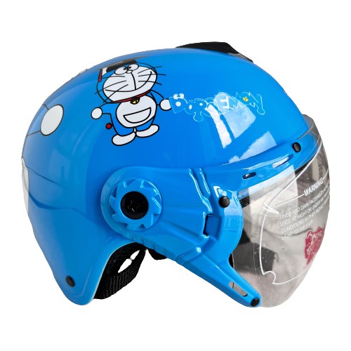 Mũ bảo hiểm trẻ em V&S Helmet - VS103KS Doreamon xanh dương - Phù hợp với bé từ 2 đến 5 tuổi, Bé nặng dưới 18kg
