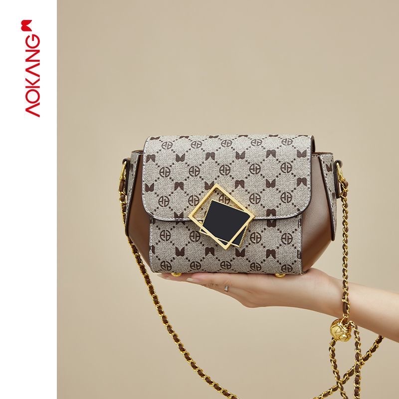 Túi xách AoKang chính hãng size 23cm phong cách Âu Mỹ