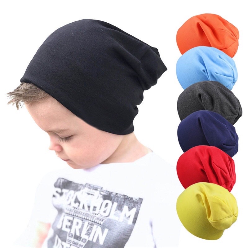 mũ cotton mềm cho bé size từ 6 tháng -5 tuổi