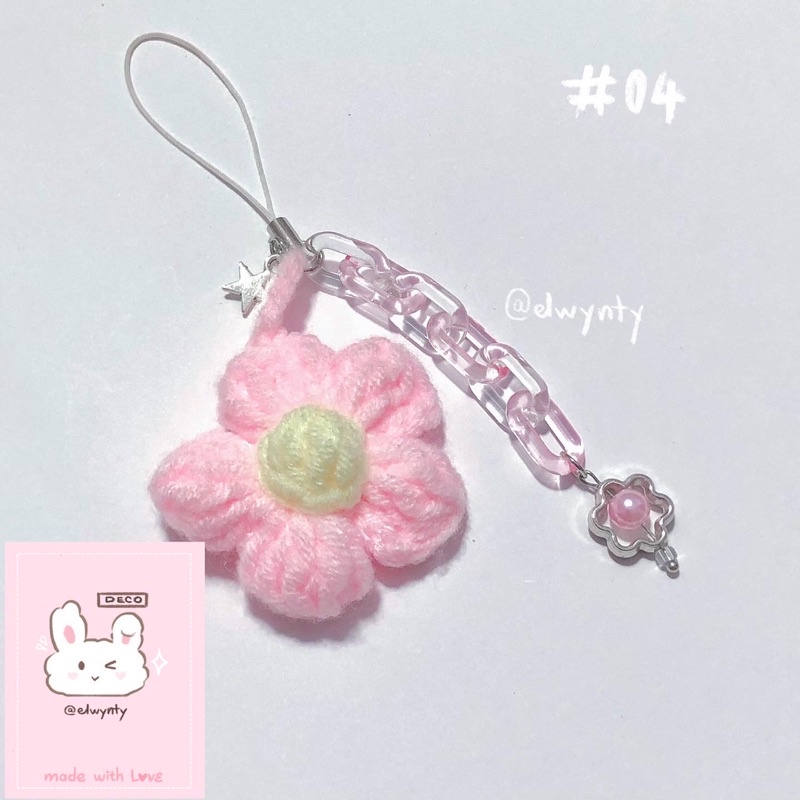[elwynty Pink collection I ] Keyring | Keychain | Móc khoá màu hồng cute phong cách trang trí collectbook, binder Kpop