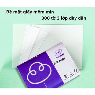 Thùng 30 gói giấy ăn cao cấp organic