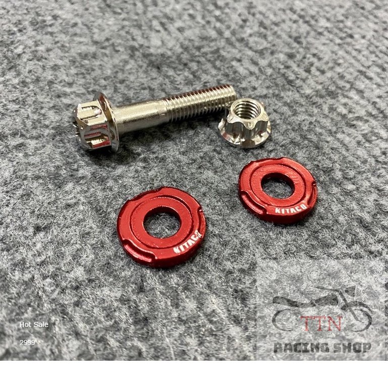 Ốc Salaya inox 304 Kèm Tán MẪU S3 Gắn Phuộc Vario Ab