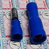 1 cặp mrd1-156 2-156 frd1-156 2-156 đầu cuối viên đạn được ép nguội đầu nối cặp dây điện đực và cái màu xanh dương