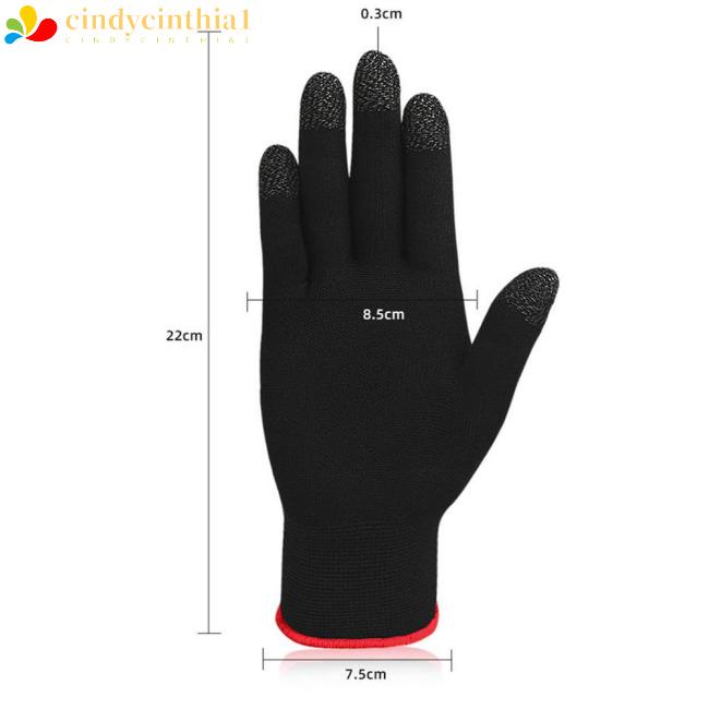 Găng Tay Chơi Game 5 Ngón Chống Trượt Siêu Mỏng Thoáng Khí Giữ Ấm
