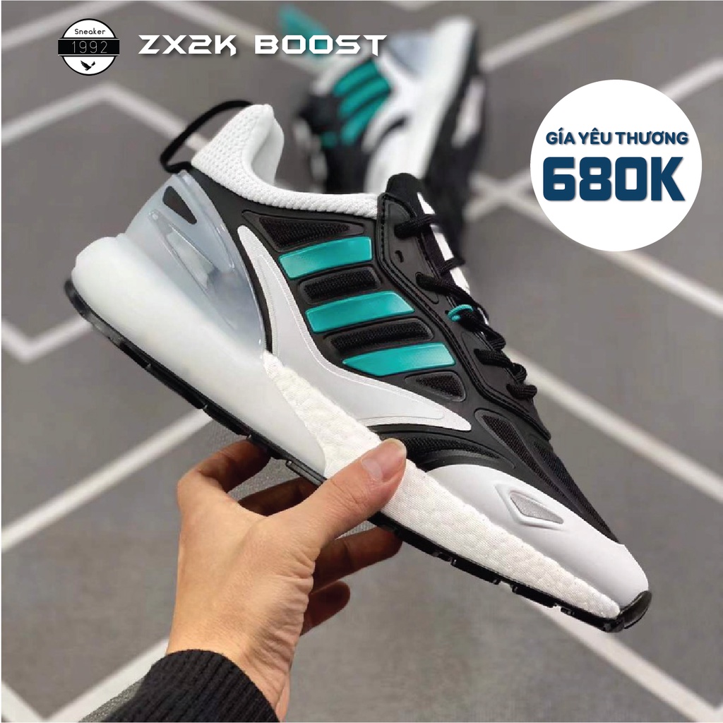 GIÀY THỂ THAO ZX2K 2022 TRẮNG XANH
