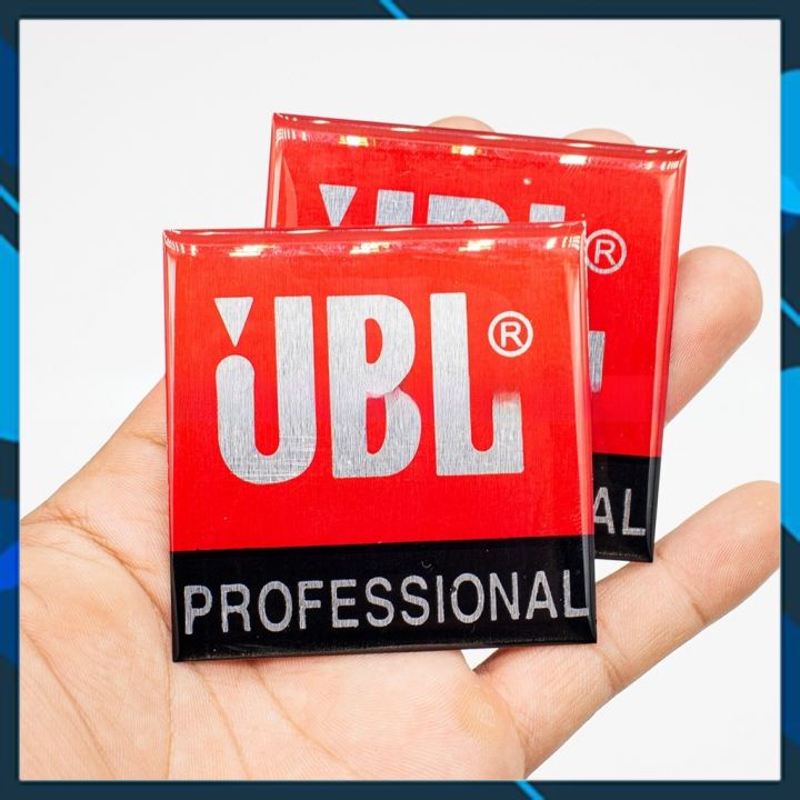 Tem Loa JBL Professional Đỏ Đen 6cm x 6cm giá 2 chiếc