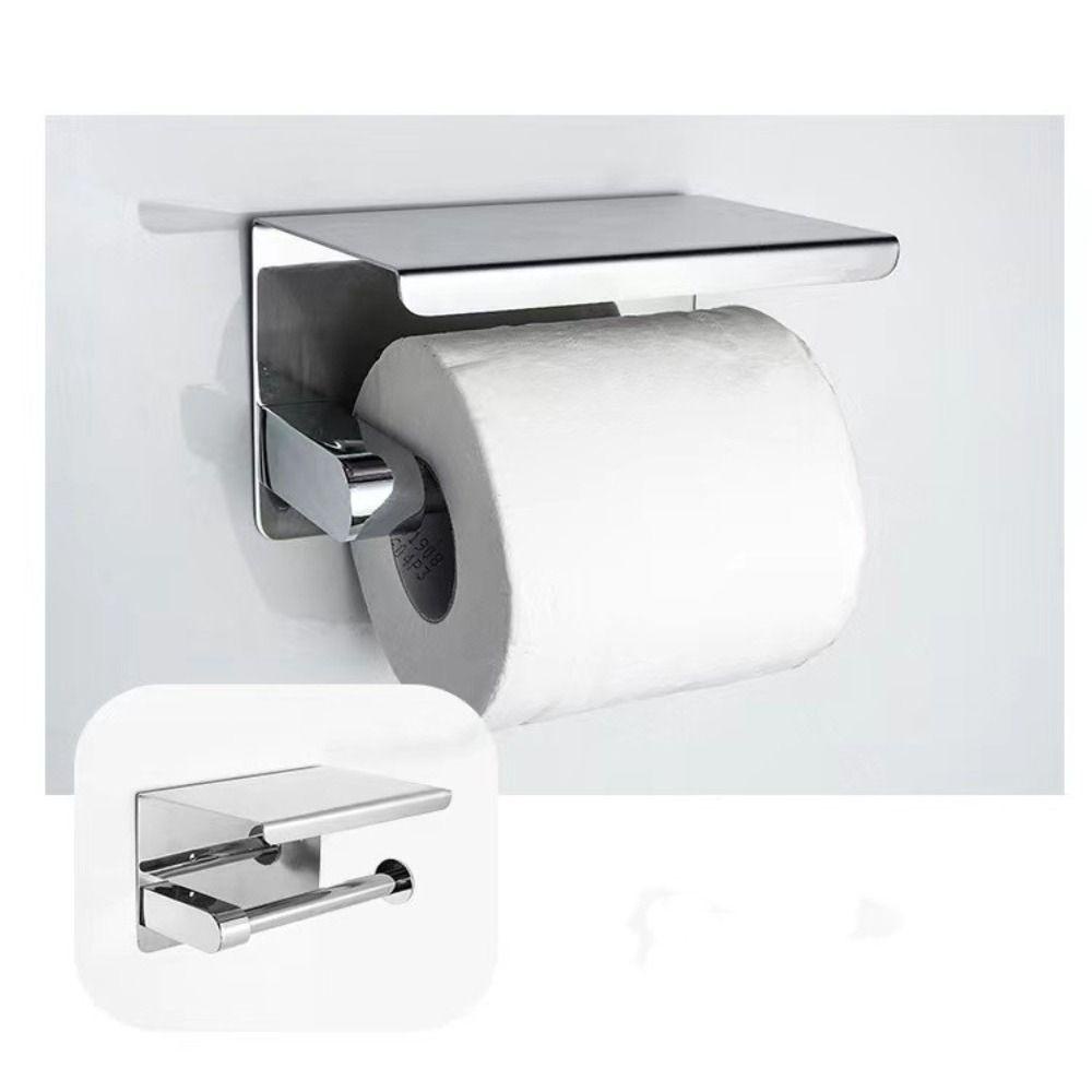 CONOPERY Giá Đỡ Cuộn Giấy Vệ Sinh Tự Dính Bằng Thép Không Gỉ Tiện Dụng