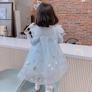 Váy công chúa elsa  bồng bềnh