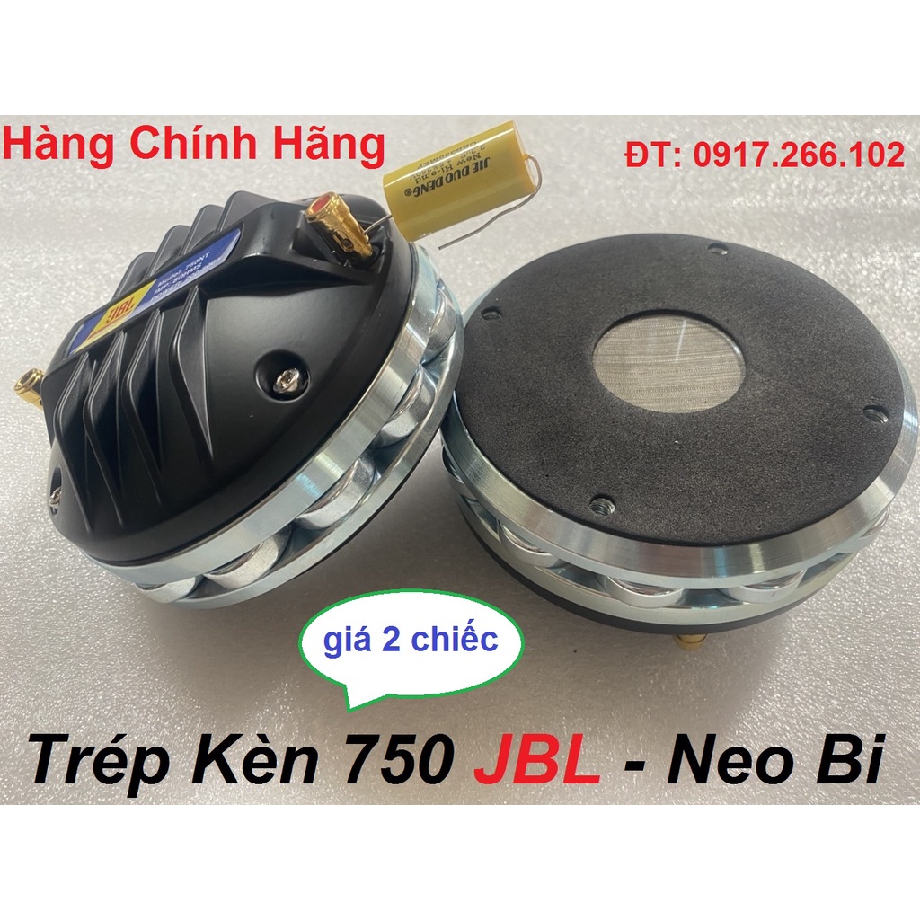 LOA TREBLE NEO BI JBL 750 TỪ 120 COIL 74.5mm NẮP NHÔM DÂY DẸP AUDIO - GIÁ 2 CHIẾC - TRÉP TỪ NEO