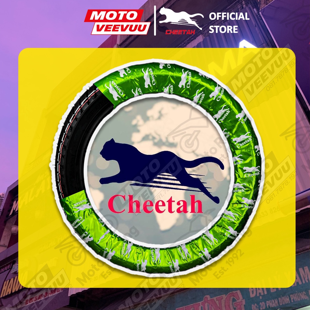 Vỏ lốp xe máy CHEETAH gai Michelin City Pro Grip Pro 631 80/90-17 TT (Lốp xài ruột)